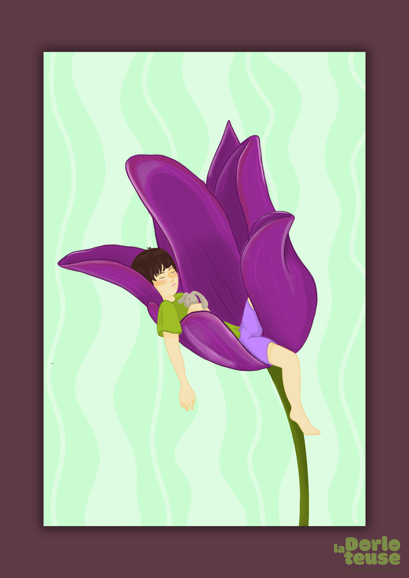 Le petit gardien des tulipes