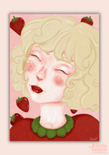 La fille aux fraises