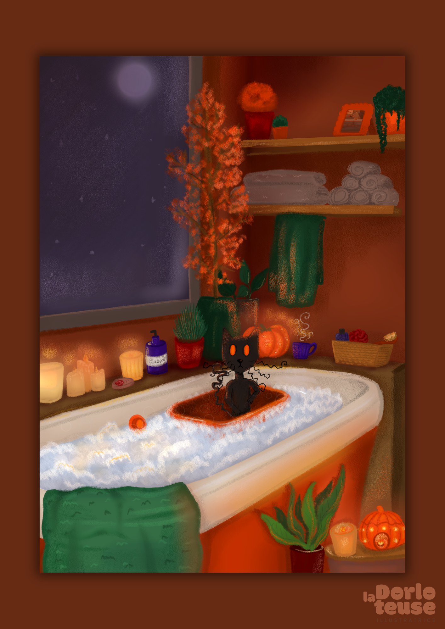 Le bain de Spooky